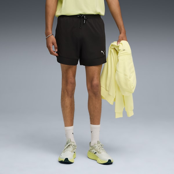 RUN CLUB 5" Ultraweave Graphic Short Men, PUMA Black, extralarge-GBR